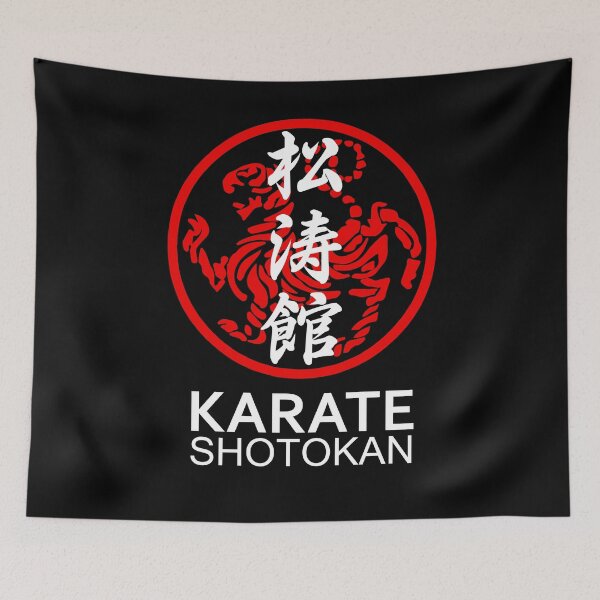 Item preview, Shotokan Karate Symbol and Kanji White Text designed and sold by DCornel.