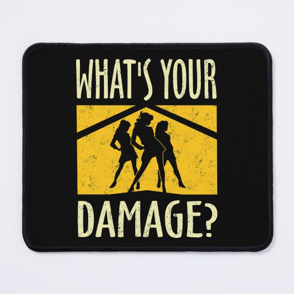 Item preview, What's Your Damage Classic T-Shirt designed and sold by mlqeva.