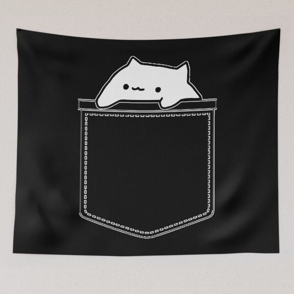 Item preview, Bongo Cat in a Pocket designed and sold by gregoriom.
