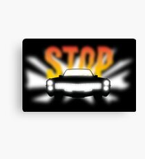 Stop Canvas Print