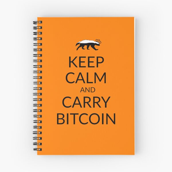 Item preview, Keep Calm and Carry Bitcoin designed and sold by Anonymousbtb.