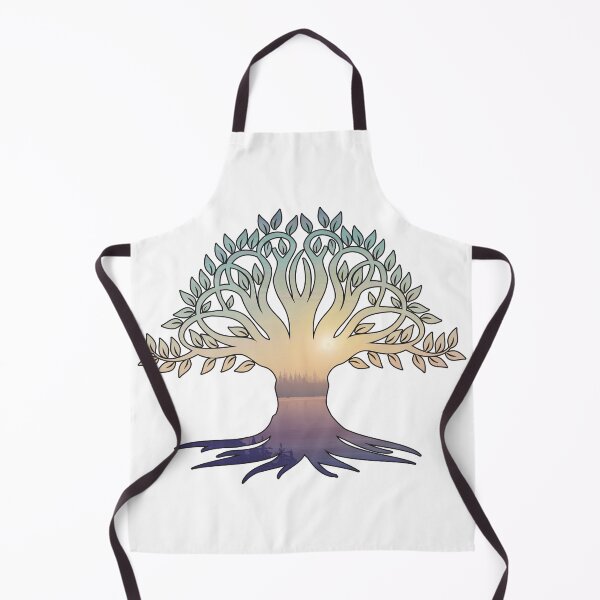 Item preview, Sunrise Over The Water Celtic Tree designed and sold by damonasplace.