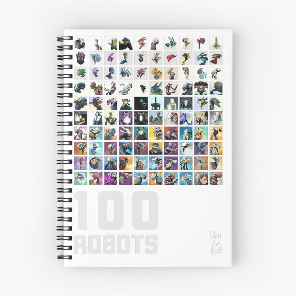 Item preview, 100 Robots designed and sold by jimrow.