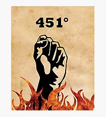 Fahrenheit 451 - Ray Bradbury Fotodruck