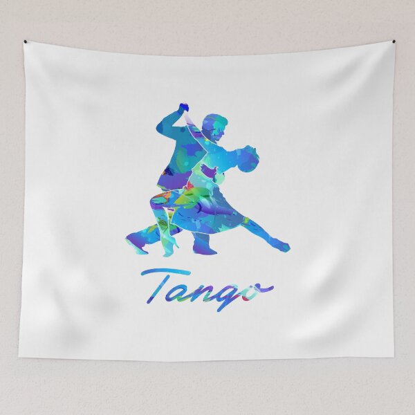 Item preview, Tango Dancers Colorful Silhouettes  designed and sold by DCornel.