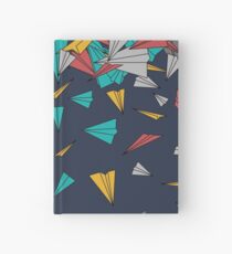 Flying paper planes Hardcover Journal