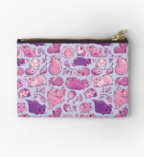 Meerschweinchen-Huddle In Lavender Täschchen