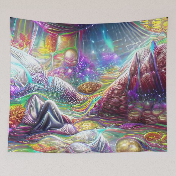 Item preview, Dimensional Multiverse Tangent  designed and sold by nocturnAIArt.