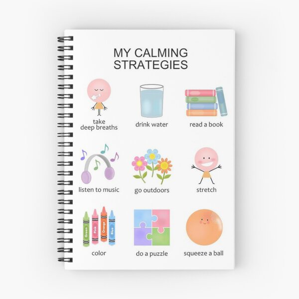 Item preview, My Calm Strategies Poster  designed and sold by ferdinandthomas.