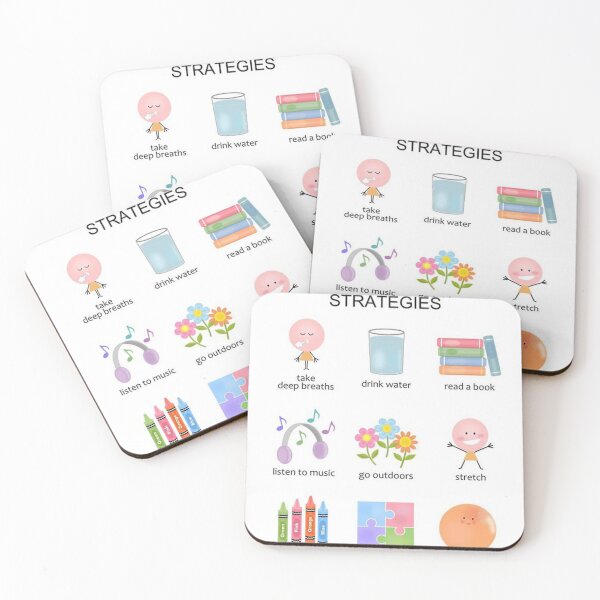 Item preview, My Calm Strategies Poster  designed and sold by ferdinandthomas.