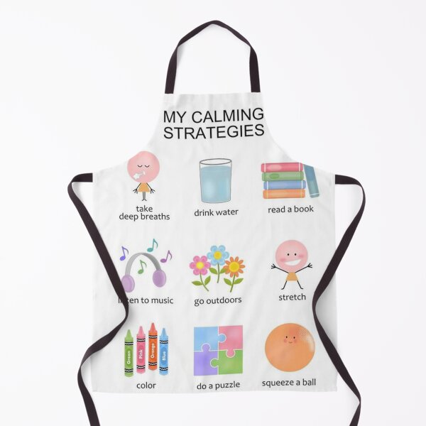 Item preview, My Calm Strategies Poster designed and sold by ferdinandthomas.