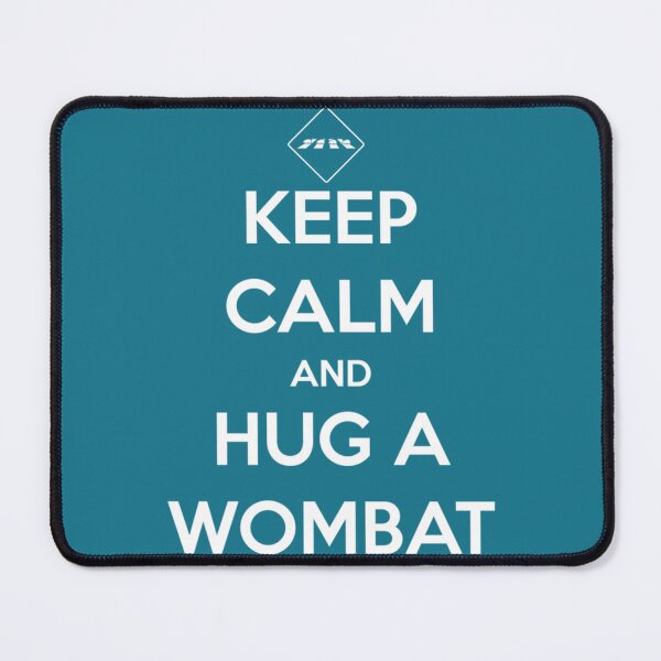 Item preview, keep calm and hug a wombat   designed and sold by Lukimkschaji.