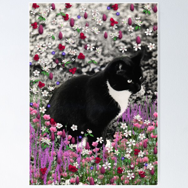 Artikel-Vorschau von Sommersprossen in Blumen II - Smoking Cat, designt und verkauft von Diane Clancy.
