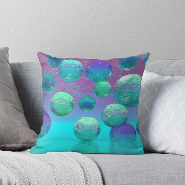 Item preview, Ocean Dreams - Aqua and Violet Ocean Fantasy designed and sold by Diane Clancy.