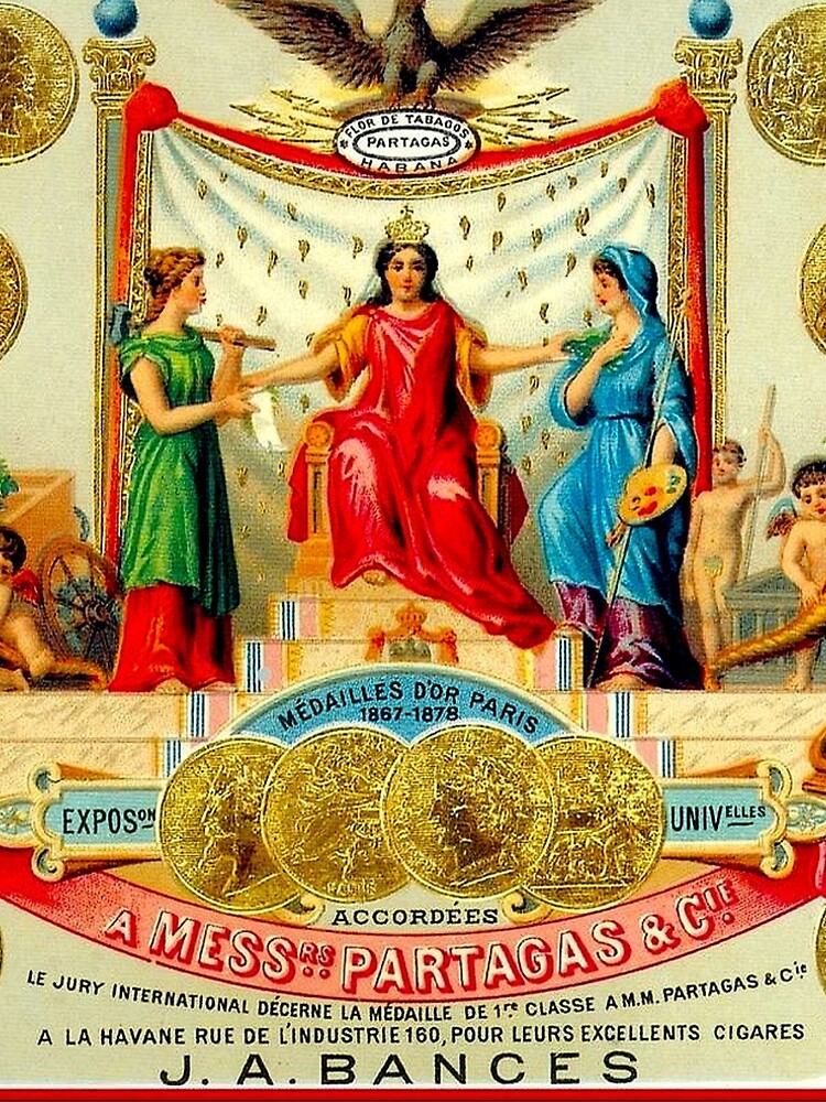 Thumbnail 4 of 4, A-Line Dress, CUBAN CIGAR; Vintage Advertising Awards Print designed and sold by posterbobs.