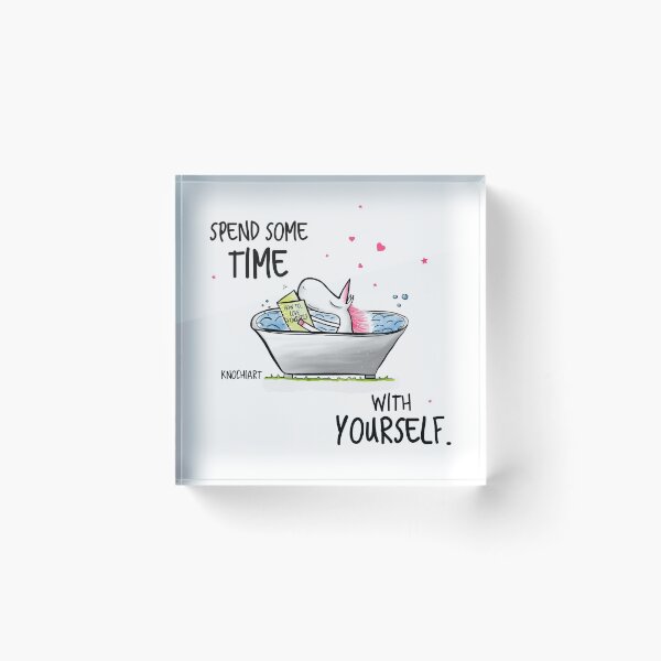 Item preview, Spend some time with yourself. designed and sold by KnochiART.