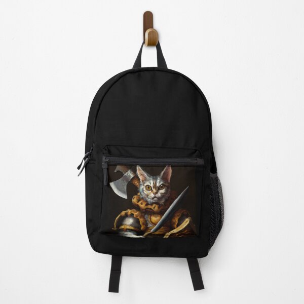 Item preview, Heath the Cat, posing with his armaments (Baroque) designed and sold by thecatandkettle.