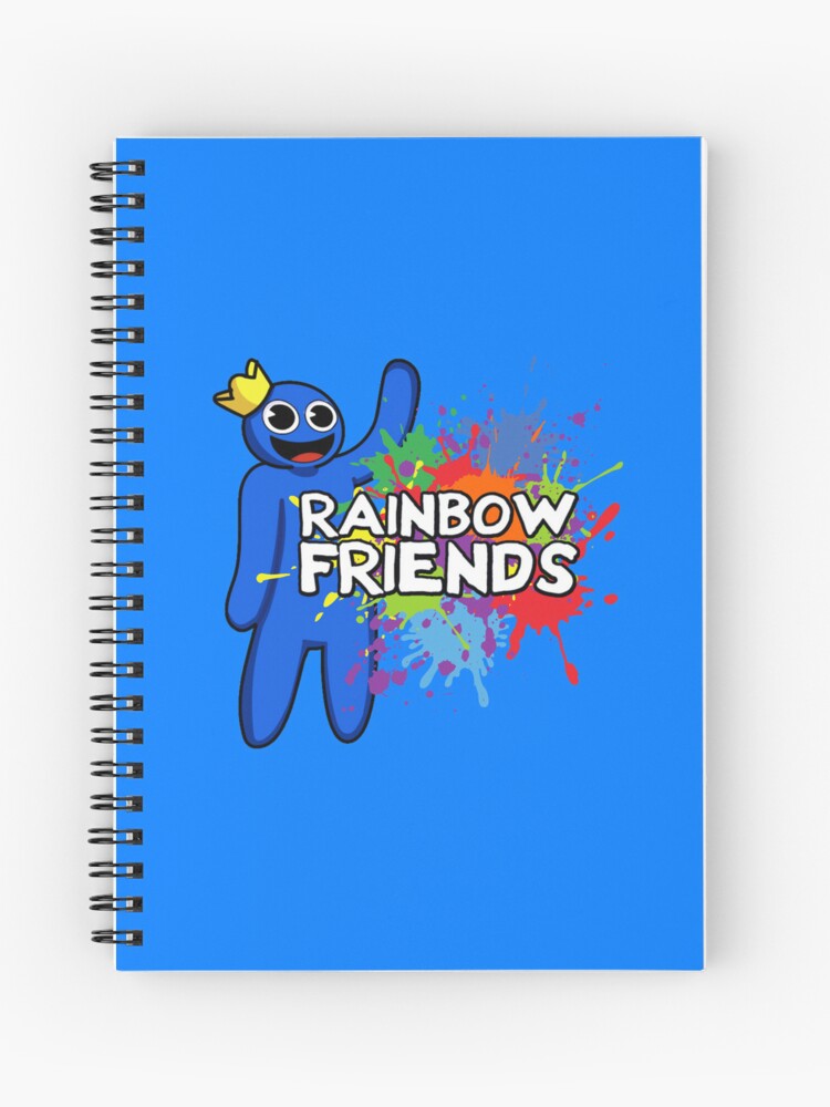 Running Blue Rainbow Friend  Poster for Sale by TheBullishRhino