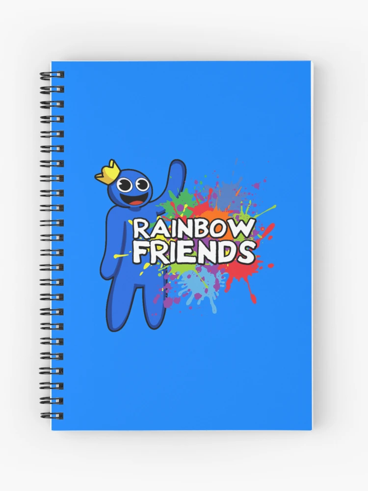 Blue, Rainbow Friends Paint Splatter  Art Print for Sale by rinjinsato