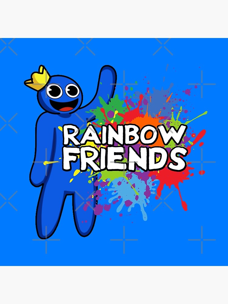 Purple Rainbow Friend Sticker for Sale by TheBullishRhino