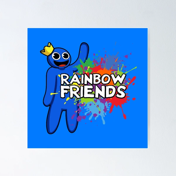 Rainbow Friends Hug it Out Colors Poster for Sale by TheBullishRhino