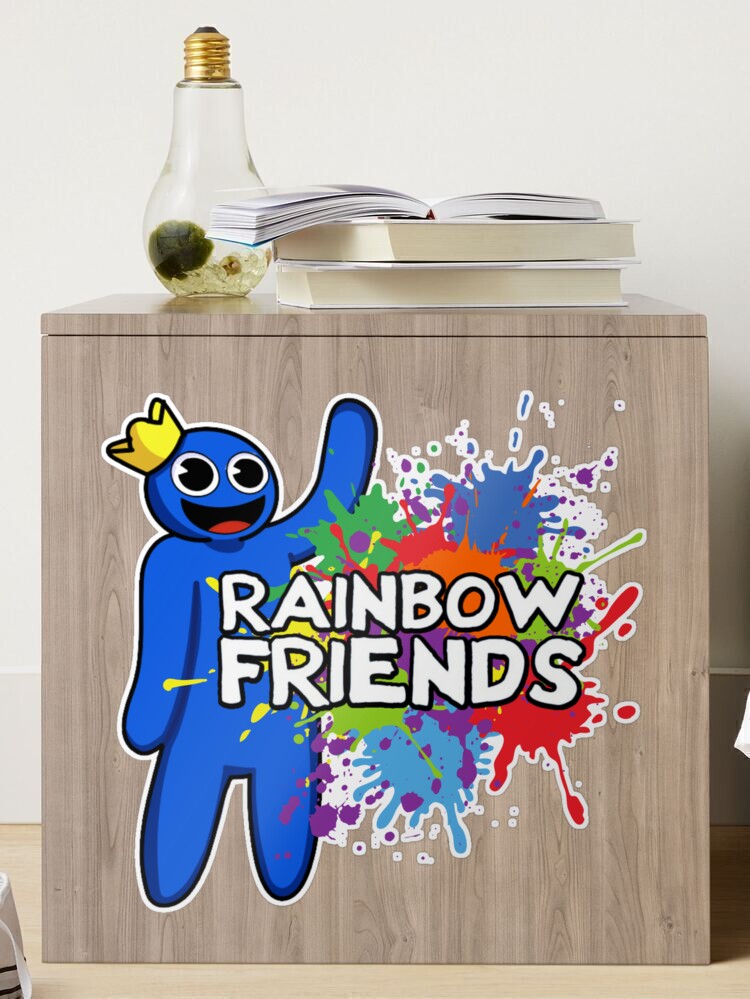 Rainbow Friends Paint Splatter Sticker for Sale by TheBullishRhino