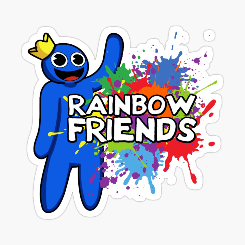 Red Scientist Rainbow Friends  Sticker for Sale by TheBullishRhino