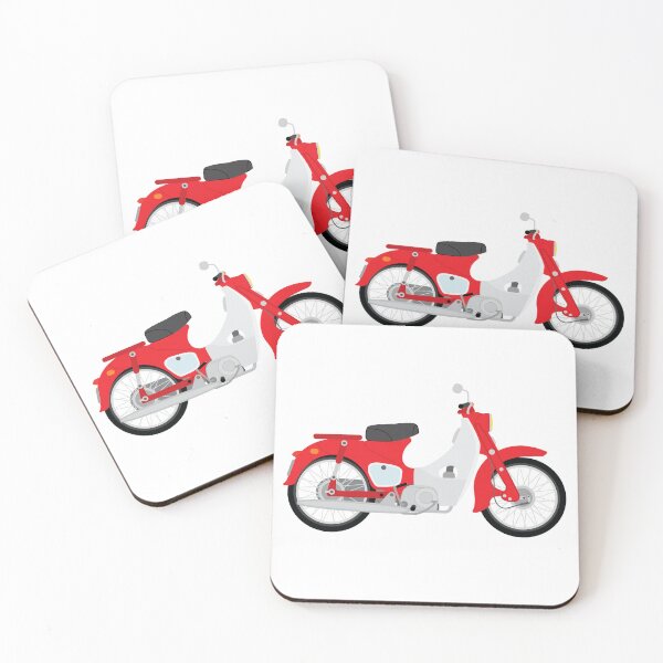 Item preview, Honda Super Cub - Red - C100 C90 C70 C65 C50 designed and sold by StudioFloyd.