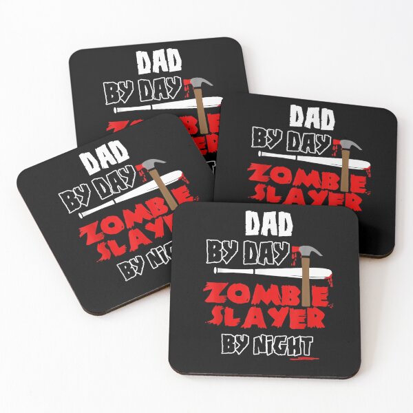 Item preview, Dad By Day Zombie Slayer By Night Halloween costume T-Shirt designed and sold by AmbuehlErnest.