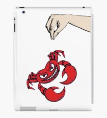 Brave crab... iPad Case/Skin