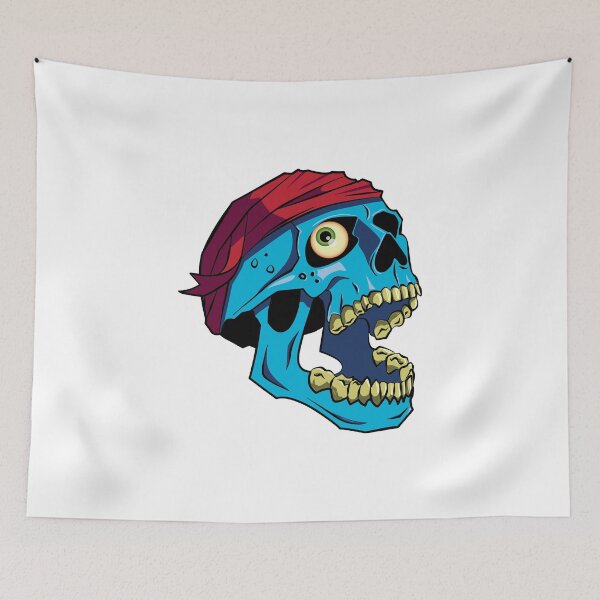 Item preview, Blue Skull designed and sold by Jurzai.