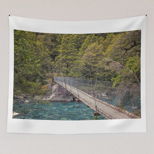 Item preview, Swing Bridge New Zealand designed and sold by PhotoArt by Joan Carroll.
