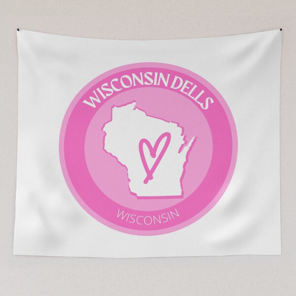 Item preview, WISCONSIN DELLS -  WISCONSIN - PINK LOVE designed and sold by jrno11.