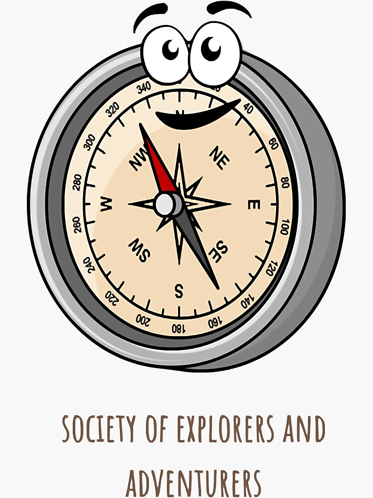 "Society Of Explorers And Adventurers " Sticker for Sale by