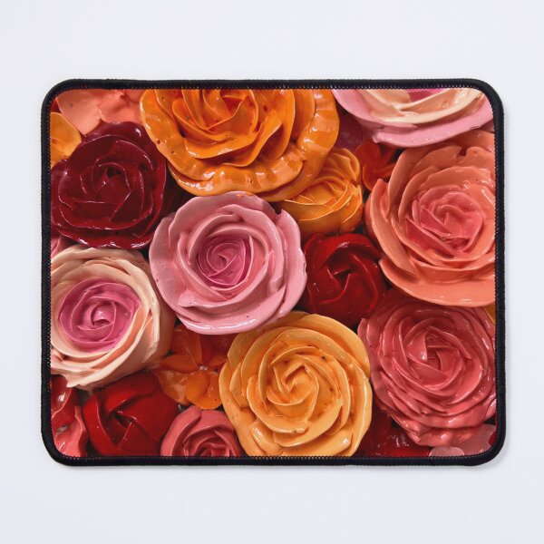 Item preview, Orange Roses, Orange Red Floral Art designed and sold by Dorsadaf M.