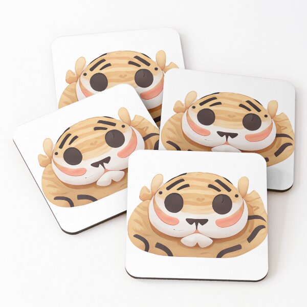 Item preview, Tiger emoji emoticon  - Created by Artificial Intelligence designed and sold by Created-by-AI.