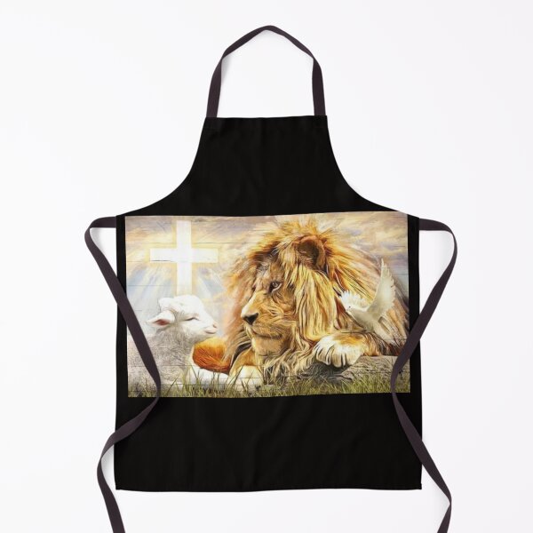 Item preview, The Lion The Lamb White Dove and the cross 2 designed and sold by Rowena Jones.