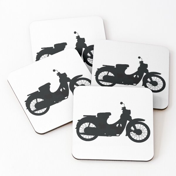 Item preview, Honda Super Cub - Silhouette Black - C100 C90 C70 C65 C50 designed and sold by StudioFloyd.