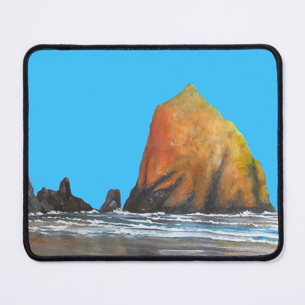 Item preview, Haystack Rock at Cannon Beach designed and sold by dkaranouh.