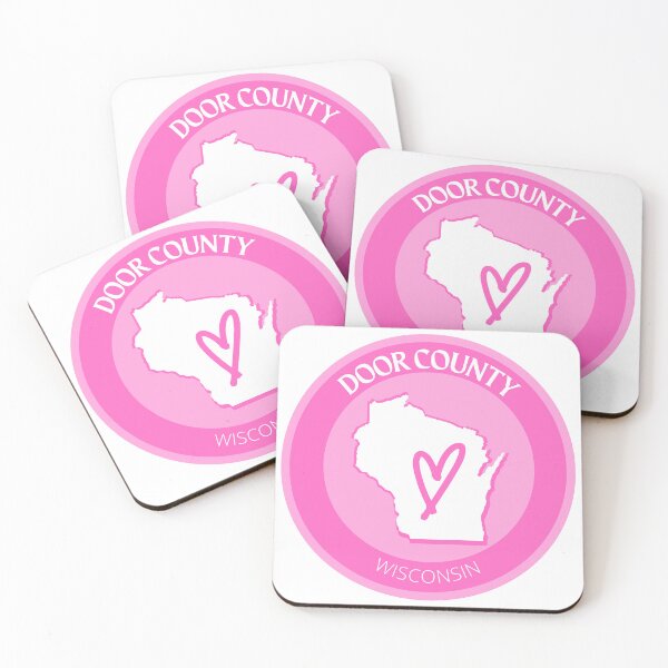 Item preview, DOOR COUNTY WISCONSIN - PINK LOVE designed and sold by jrno11.