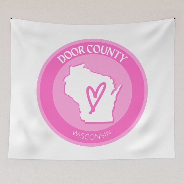 Item preview, DOOR COUNTY WISCONSIN - PINK LOVE designed and sold by jrno11.