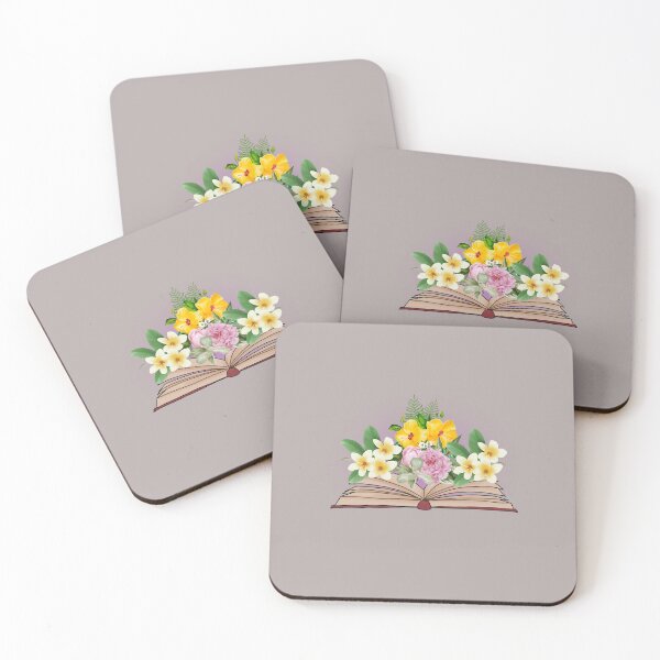 Item preview, Drawing open book with flowers designed and sold by pookamon14.