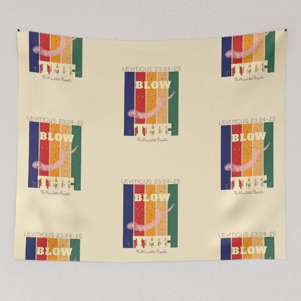 Item preview, Blow the Trumpet - Leviticus 23:24-25 - Tan designed and sold by TheReporter1.