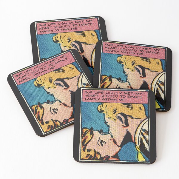 Item preview,  Comic Girl | Kiss | Retro | Vintage | Lichtenstein Inspired designed and sold by spinolator.