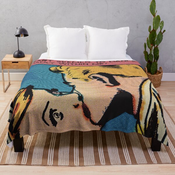 Item preview, Comic Girl | Kiss | Retro | Vintage | Lichtenstein Inspired designed and sold by spinolator.
