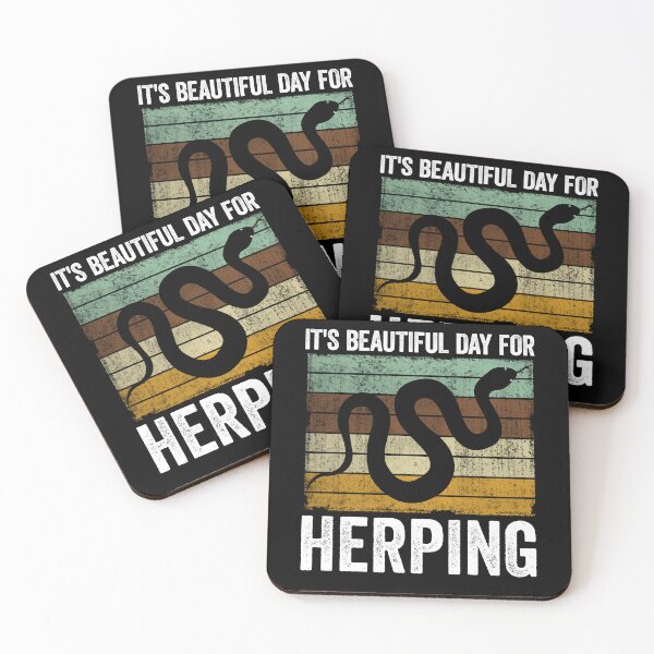 Item preview, It's Beautiful Day For Herping Vintage Herpetology T-shirt  designed and sold by KGN  CREATIVITY.