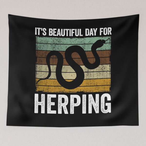 Item preview, It's Beautiful Day For Herping Vintage Herpetology T-shirt  designed and sold by KGN  CREATIVITY.