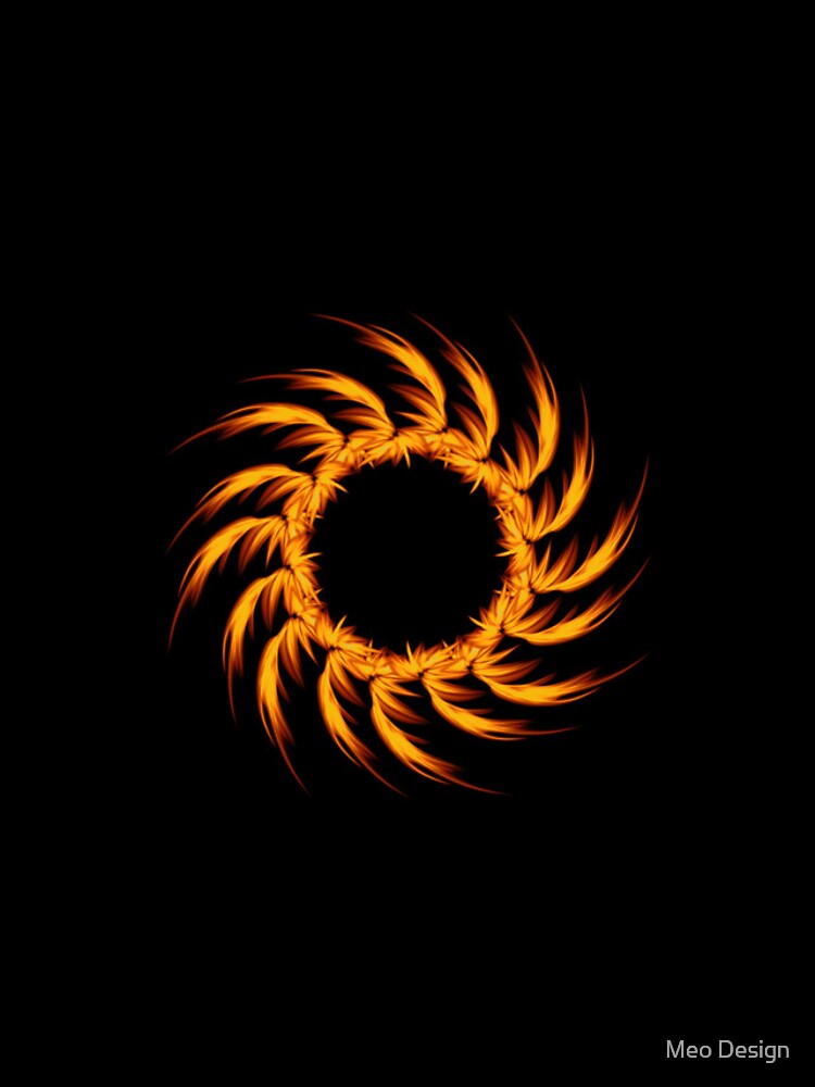 Thumbnail 4 of 4, iPhone Case, fire sun designed and sold by RomeoAzahar.