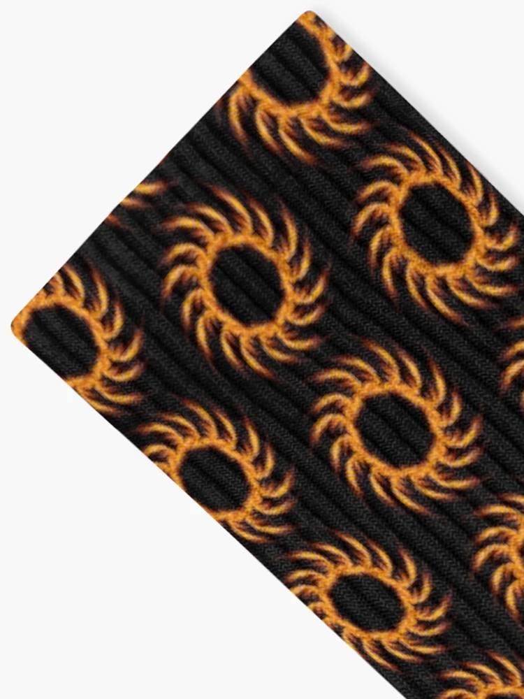 Thumbnail 2 of 5, Socks, fire sun designed and sold by Meo Design.