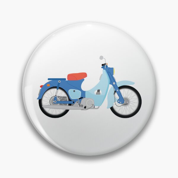 Item preview, Honda Super Cub - Blue - C100 C90 C70 C65 C50 designed and sold by StudioFloyd.